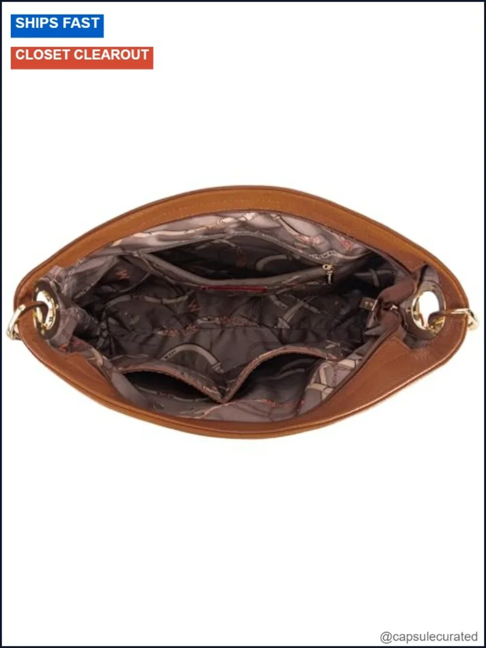 Faux Leather Hobo Bag - Roomy Shoulder Purse - Top Handle Satchel - Bucket